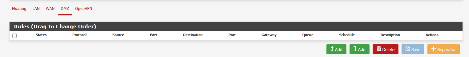 Add new firewall rule