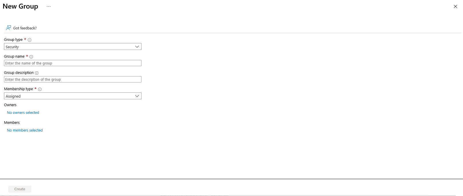 Step 5: Group information