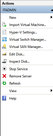 Step 1 - New VM