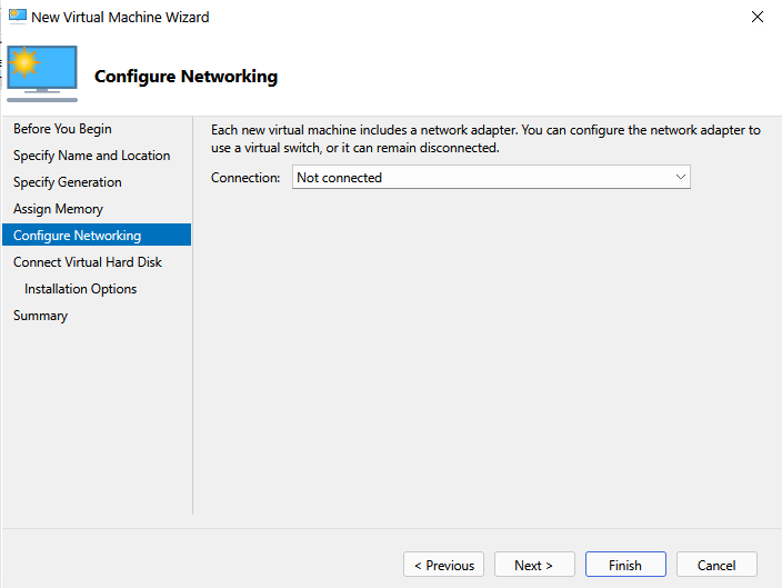Step 5 - Networking