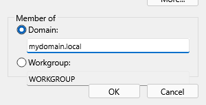 Enter Domain Name