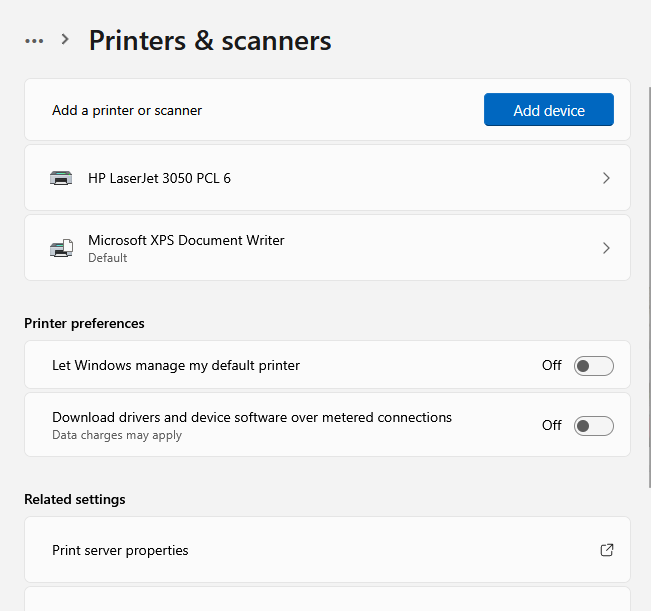 Step 4 - Select Printer